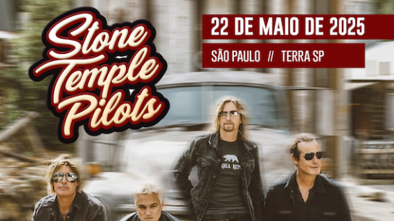 É AMANHÃ! STONE TEMPLE PILOTS volta a São Paulo para apresentação no Terra SP