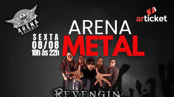 Arena Galeria: Metal autoral em um dos lugares mais icônicos de São Paulo!