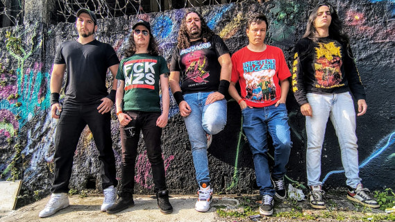Algoz do Caos com Gravedäncer, Sadistic Messiah, Inferno Nuclear, Apokalyptic Raids e Sangria dia 04.10 no Rio de Janeiro