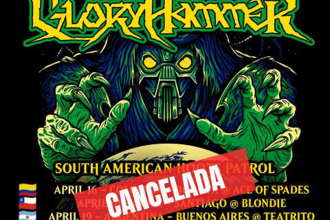 Posicionamento Oficial da Produtora Dark Dimensions sobre o cancelamento da Turnê latino-americana do Gloryhammer