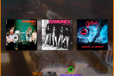 Wiki + Oporto | CDs do Ramones e Obituary ganham novas edições no Brasil