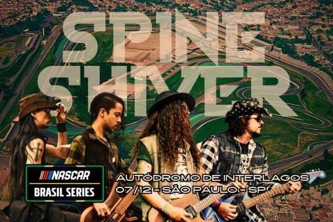 Spine Shiver lança “Highway Night” com estreia e performance internacional na Nascar Brasil!