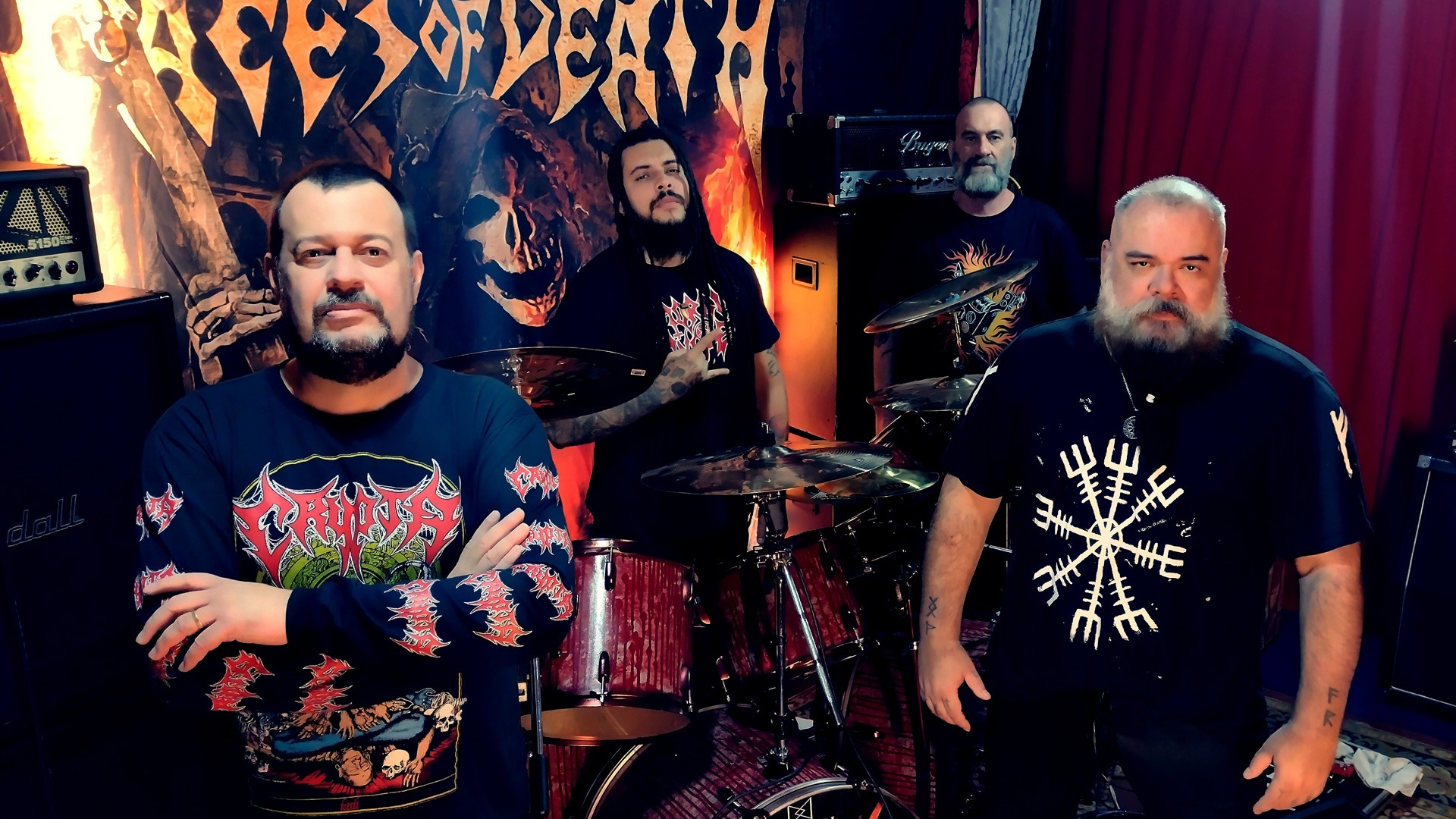 Faces of Death: vídeo drum playthrough e sequência da turnê 