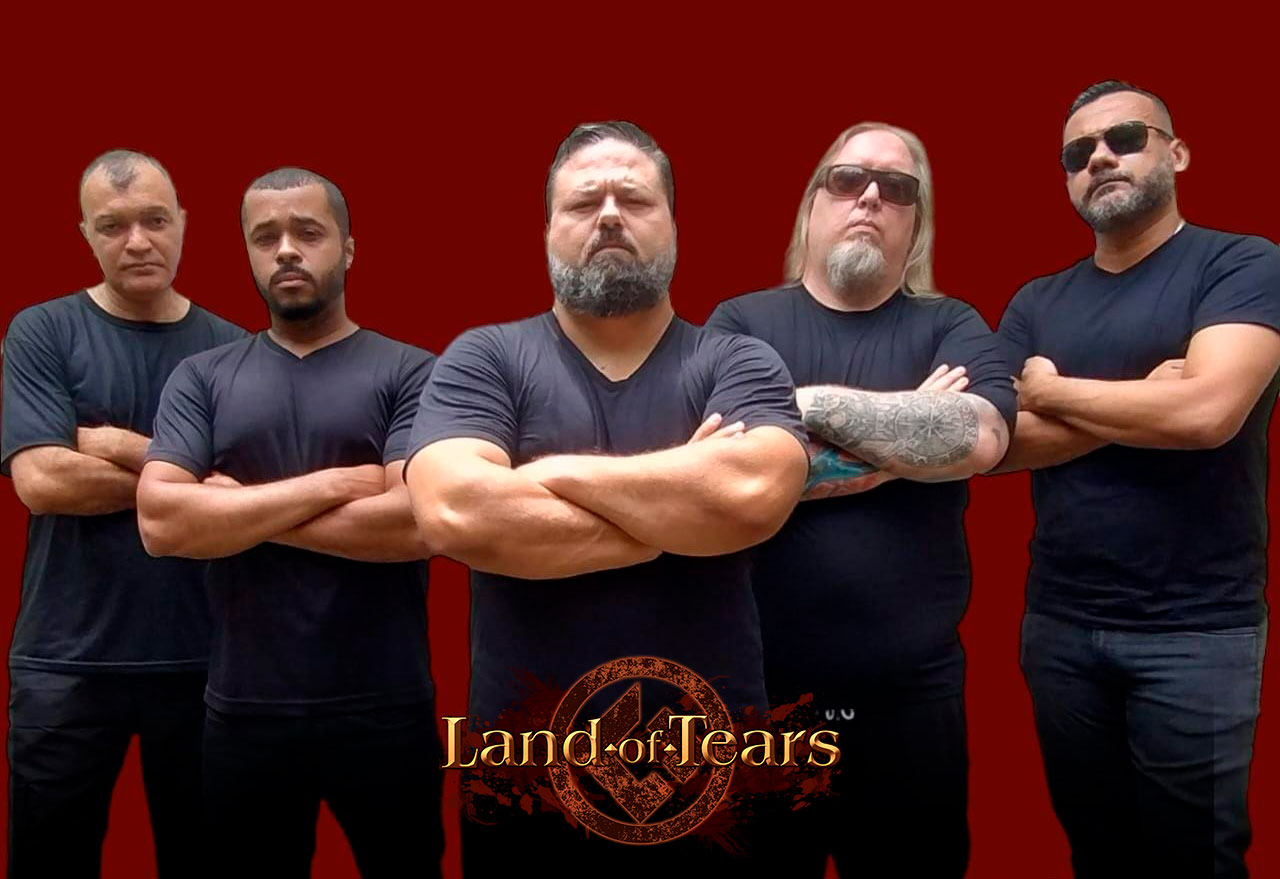 LAND OF TEARS: De volta aos palcos, banda está com agenda de shows aberta para este segundo semestre, saiba mais!