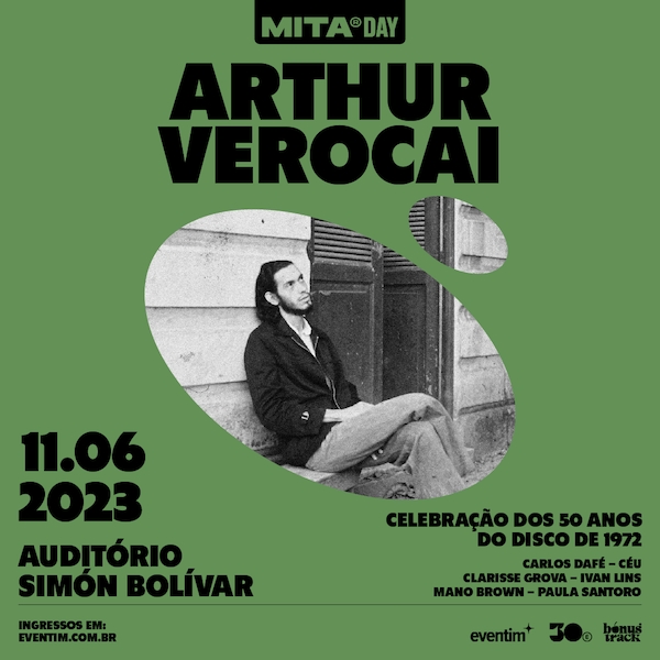 MITA Day: Arthur Verocai recebe Ivan Lins, Mano Brown, entre outros convidados, no Auditório Simón Bolívar, em São Paulo