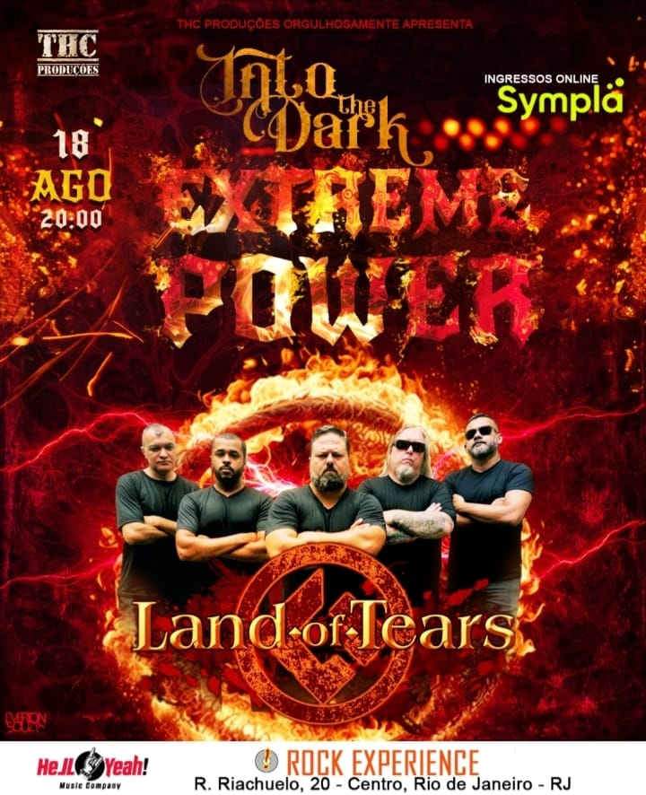 LAND OF TEARS: Confirmados no ‘Into The Dark – Extreme Power’