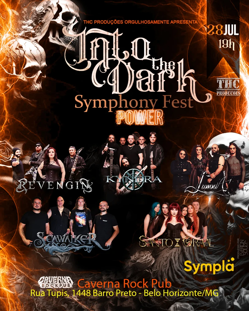 Confirmado mais duas datas do Into The Dark Power/Symphony Fest em julho!