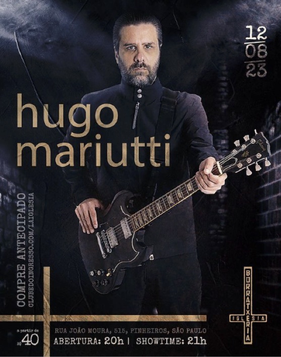 Hugo Mariutti fará show de lançamento de ‘The Last Dance’ em São Paulo