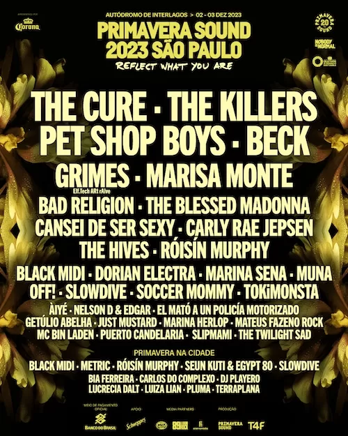 Primavera Sound São Paulo anuncia line-up completo com The Cure, The Killers e Pet Shop Boys