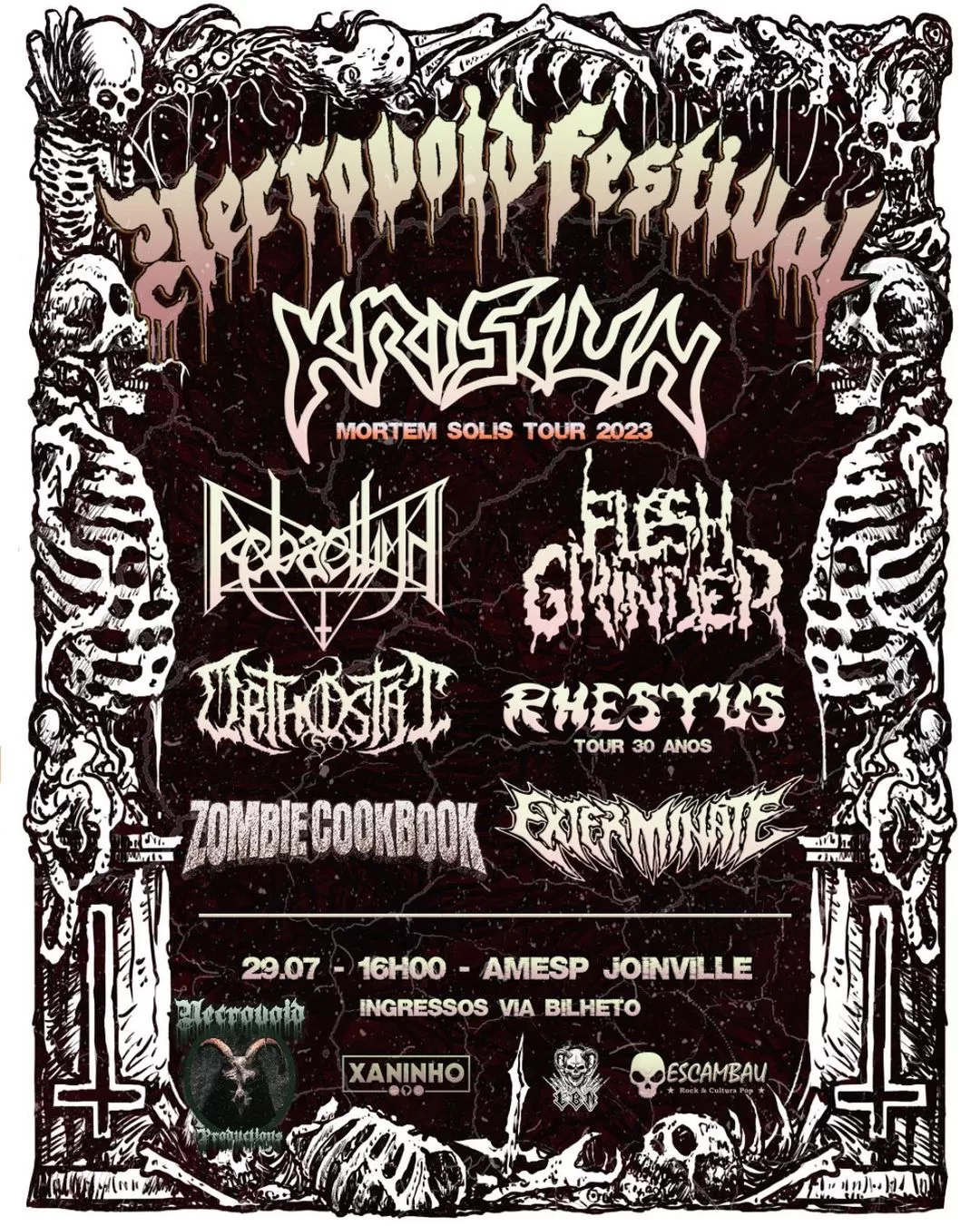 ORTHOSTAT: Ao lado de Krisiun, Rebaelliun e mais invadindo o ‘Necrovoid Festival’ neste fim de semana!