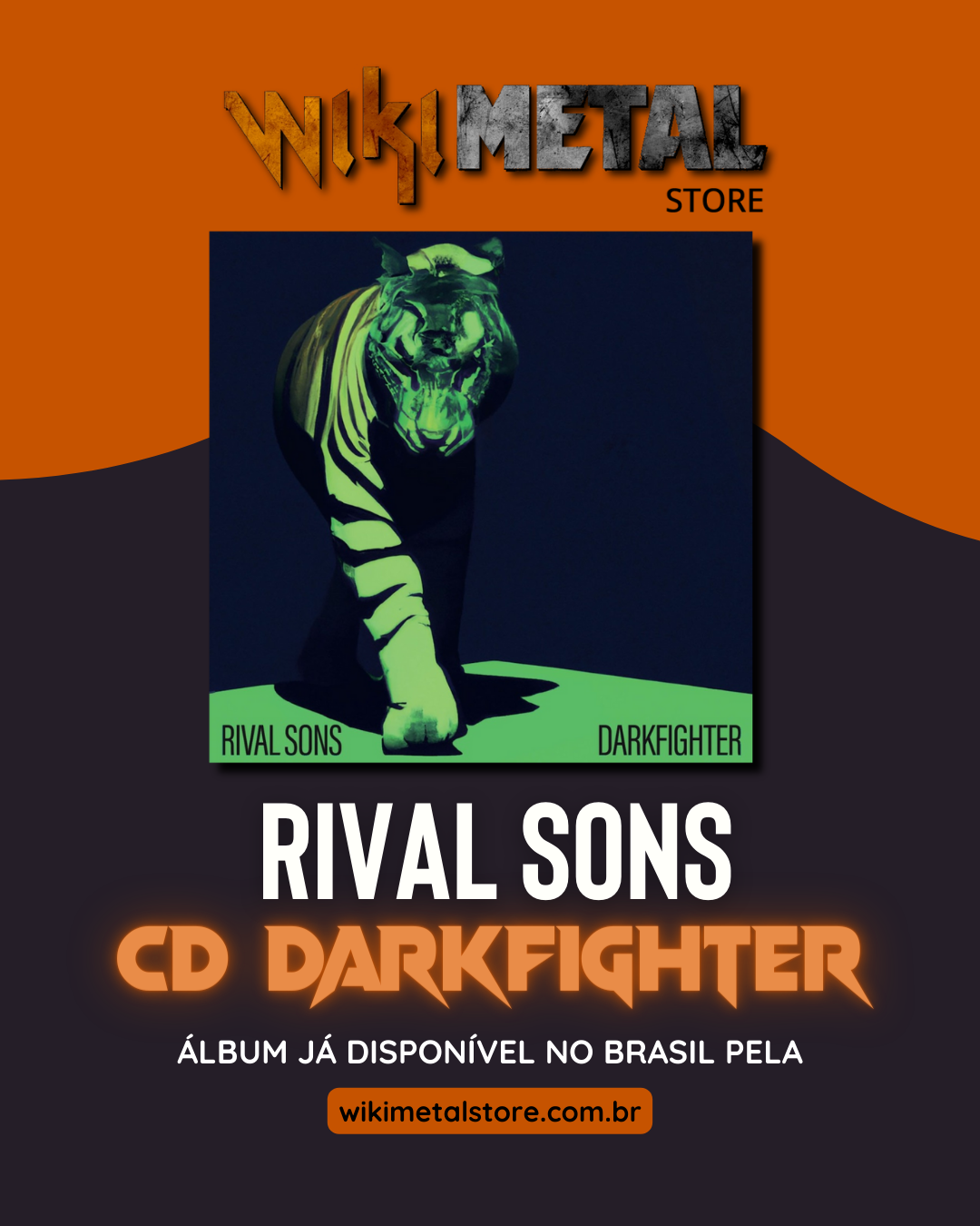 ‘DARKFIGHTER’, novo álbum do Rival Sons, está disponível para venda na Wikimetal Store