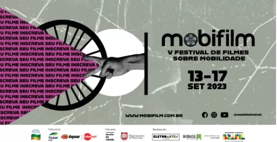 MOBIFILM 2023 – V Festival de Filmes sobre Mobilidade Urbana acontece de 13 a 17 de setembro