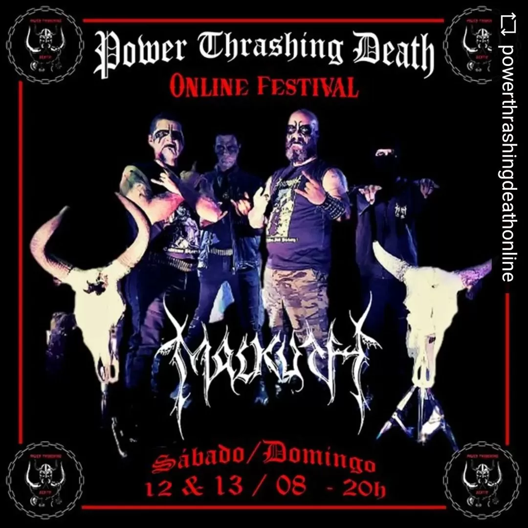 MALKUTH: ‘Power Thrashing Death Online Festival – Parte II’ acontece neste fim de semana, saiba como assistir!