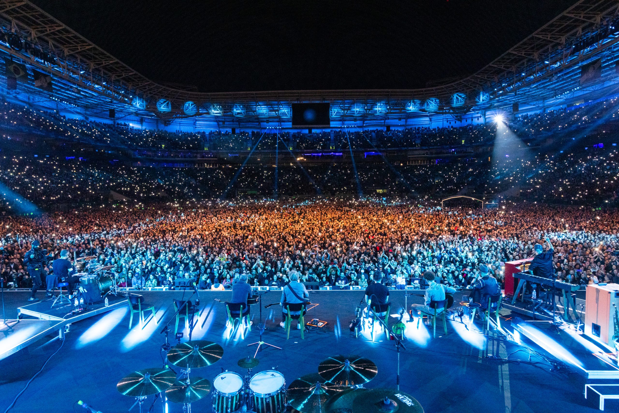 Titãs Encontro confirma sexto show no Allianz Parque e será a primeira banda brasileira a levar 300.000 pessoas à arena