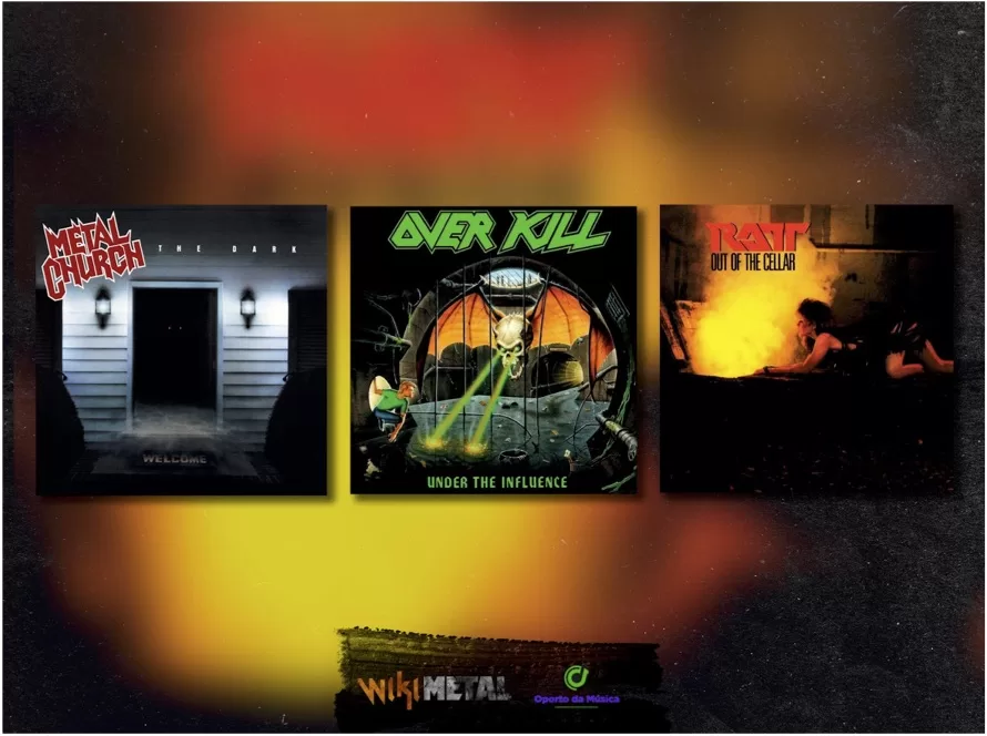 Clássicos do rock e metal relançados em CD: Ratt, Overkill, Metal Church