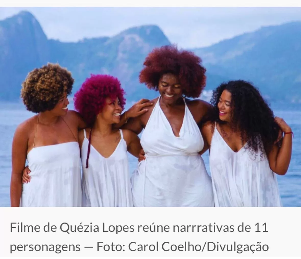 Atriz Danielle Anatólio estreia em “Corpos Invisíveis”, com direção de Quézia Lopes, no Festival do Rio, o documentário também é destaque em Los Angeles.