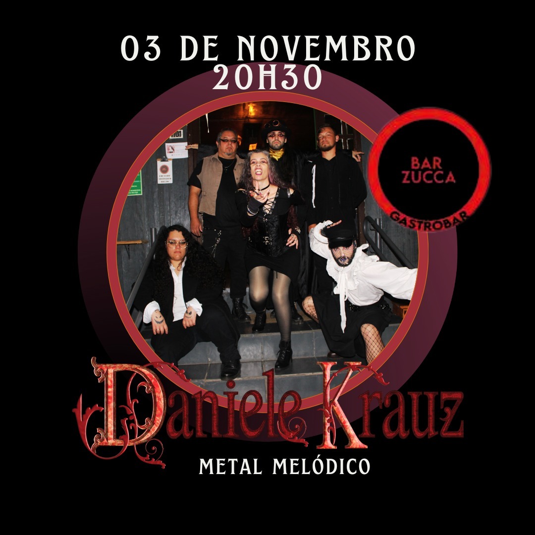 DANIELE KRAUZ: Banda prepara show imperdível para esta sexta-feira (03) em Guarapuava/PR 