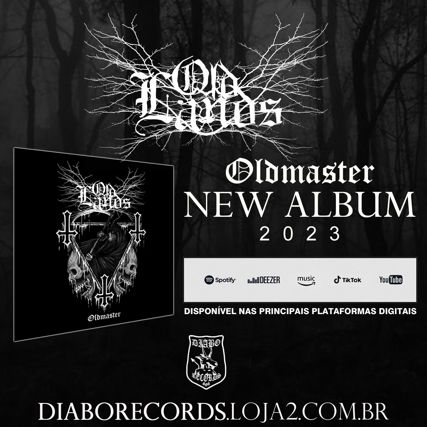 OLDLANDS: Adquira AGORA “Oldmaster”, novo álbum da banda!