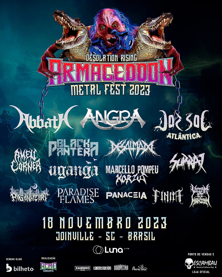 Armageddon Metal Fest movimenta cenário cultural de Joinville/SC com edição 2023