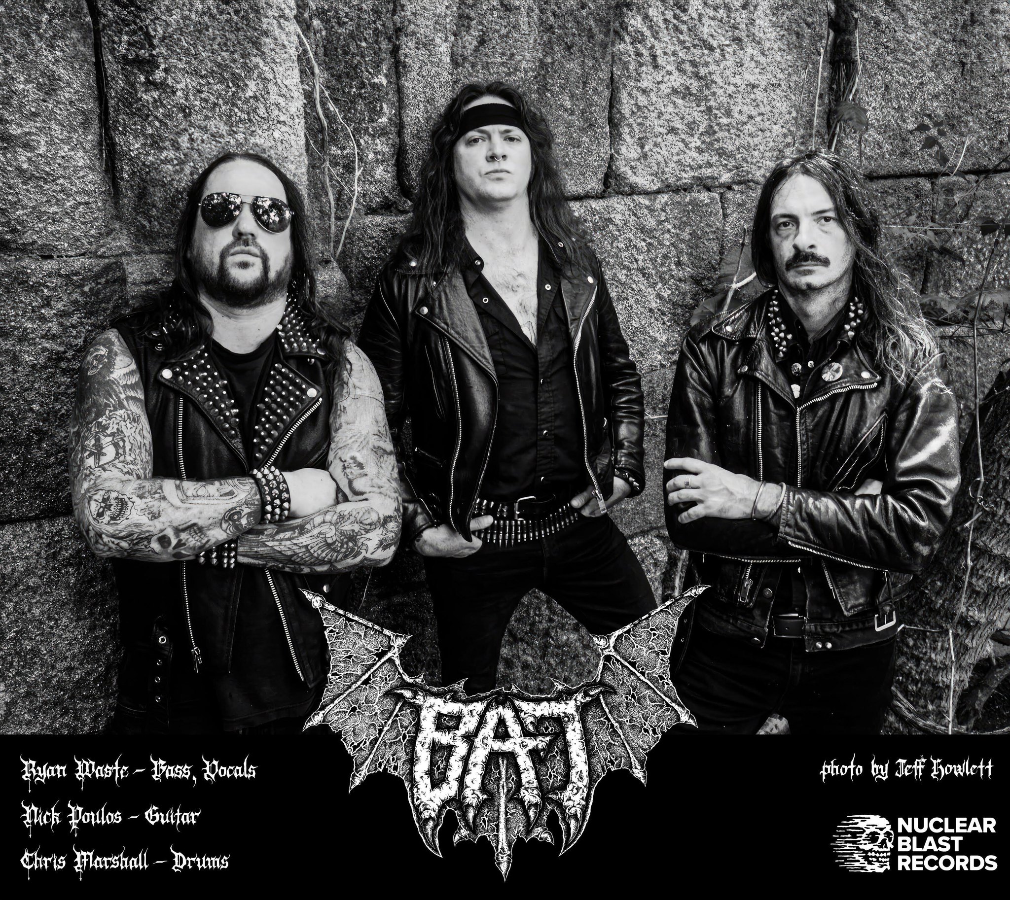 Bat: Trio é o novo contratado da Nuclear Blast Records e toca no Brasil em abril com o Exciter 