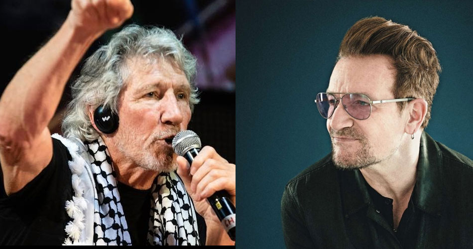 Roger Waters chama Bono, do U2, de “m*rda”