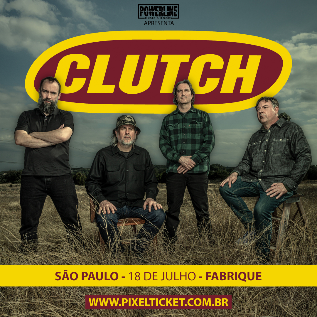 Clutch confirma show único no Brasil em julho