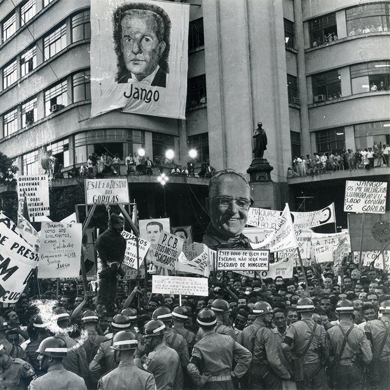 Evento na ABI relembra os 60 anos do Comício da Central e do Golpe de 1964 com lançamento da exposição “Rio 64 – a capital do golpe”