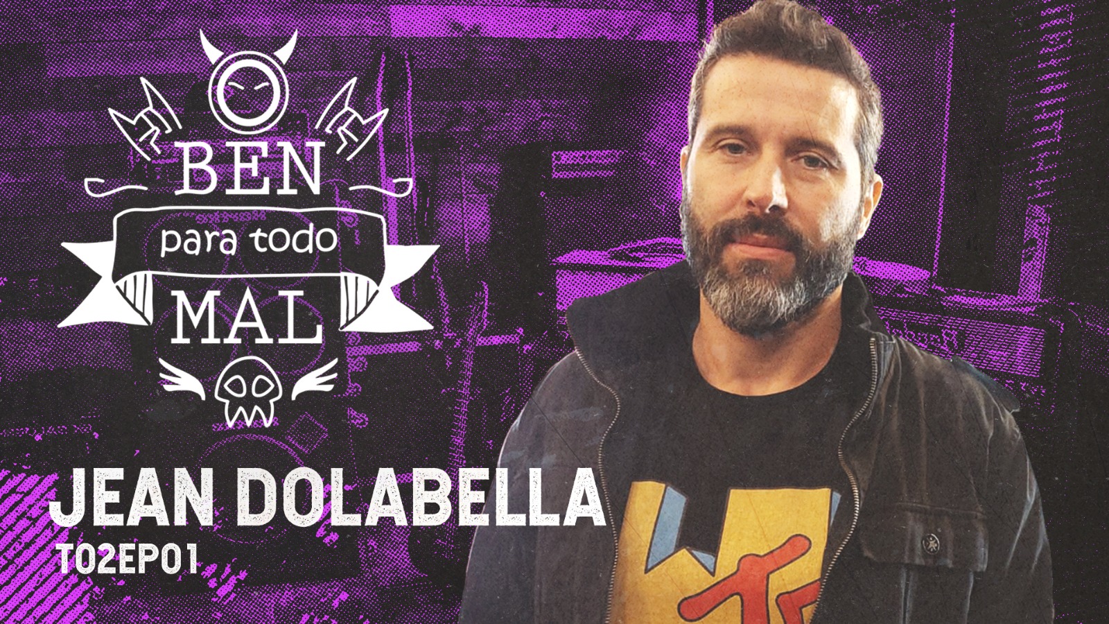 Jean Dolabella (Pitty / ex-Sepultura) abre nova temporada da série O Ben para todo mal, nesta quarta-feira (24), no Music Box Brazil 