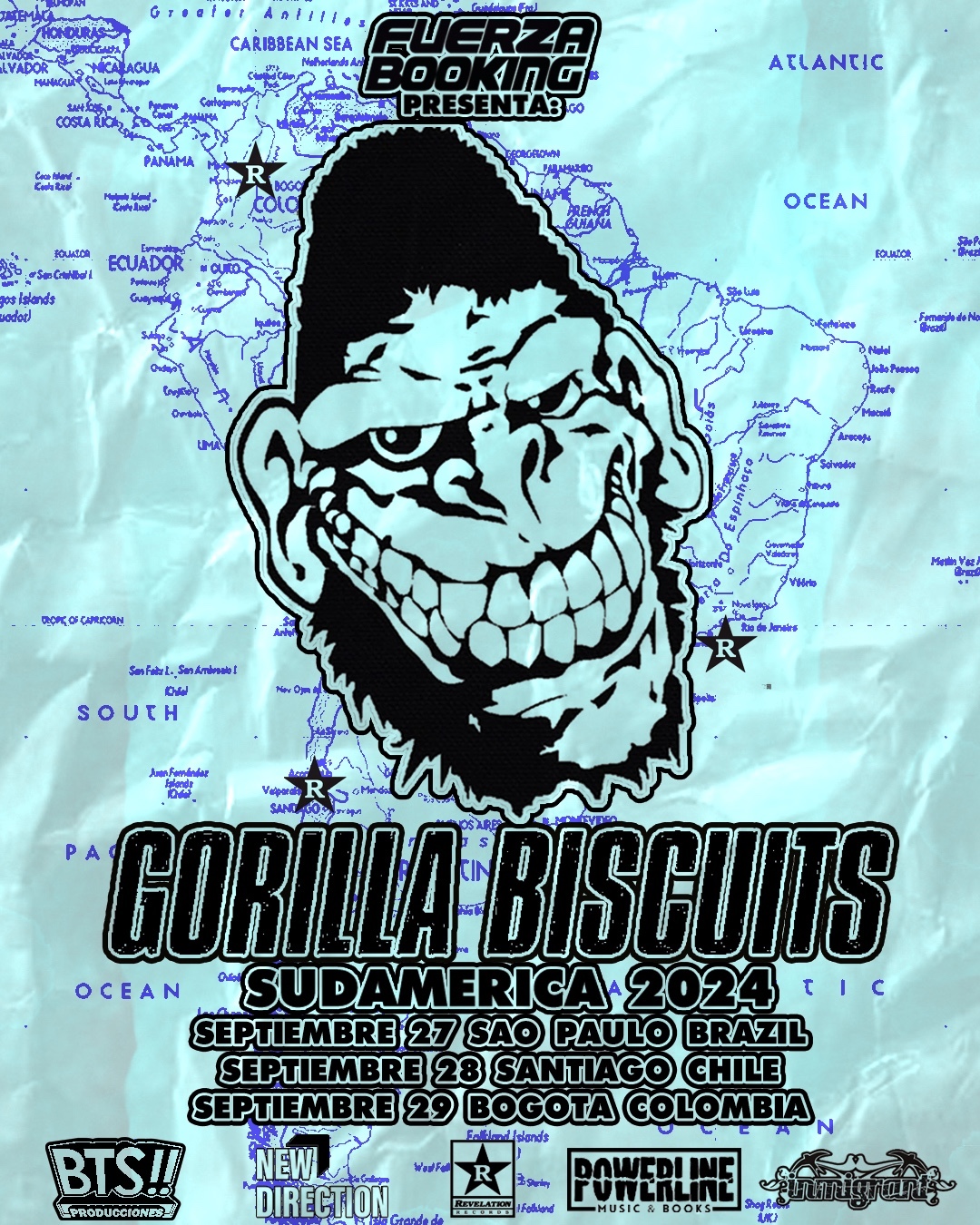 Gorilla Biscuits retorna ao Brasil após uma década! 