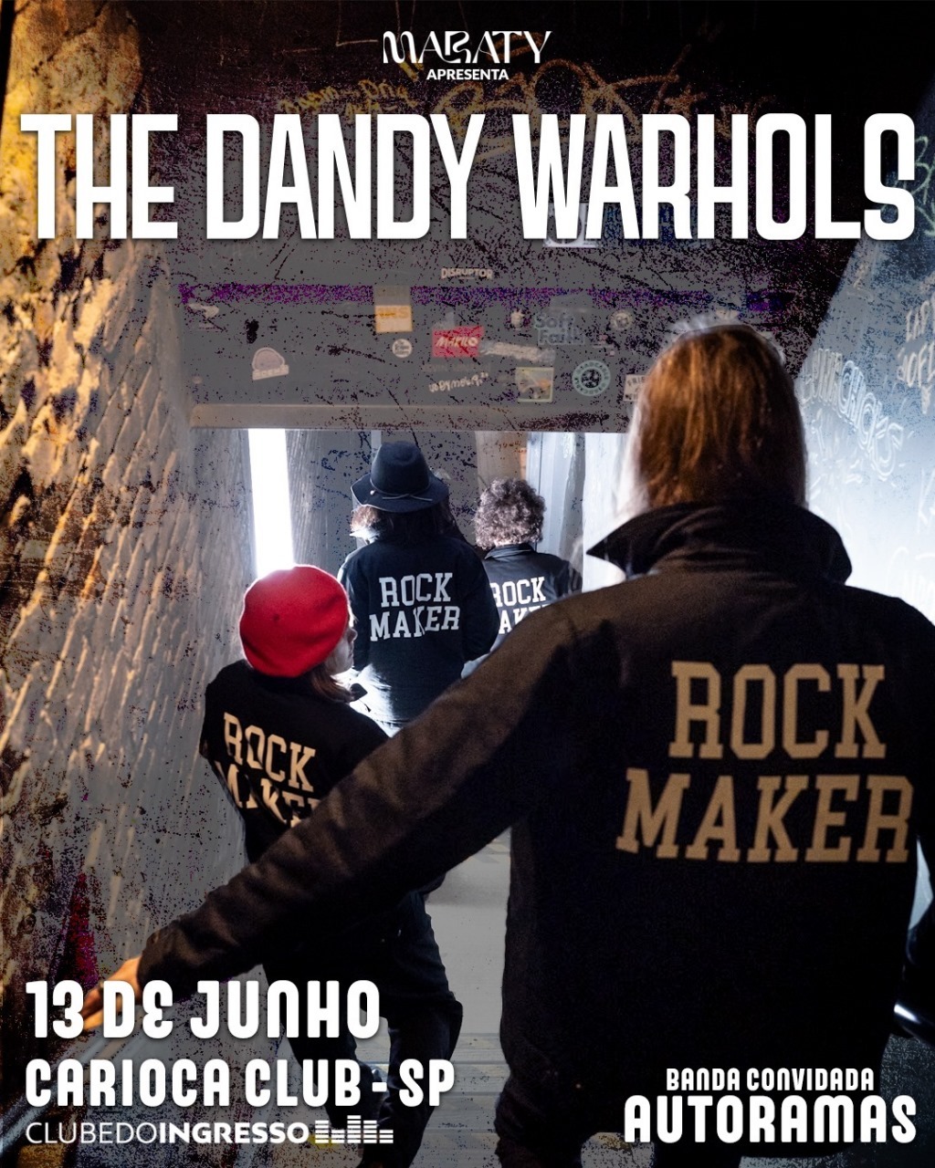 The Dandy Warhols pela primeira vez no Brasil