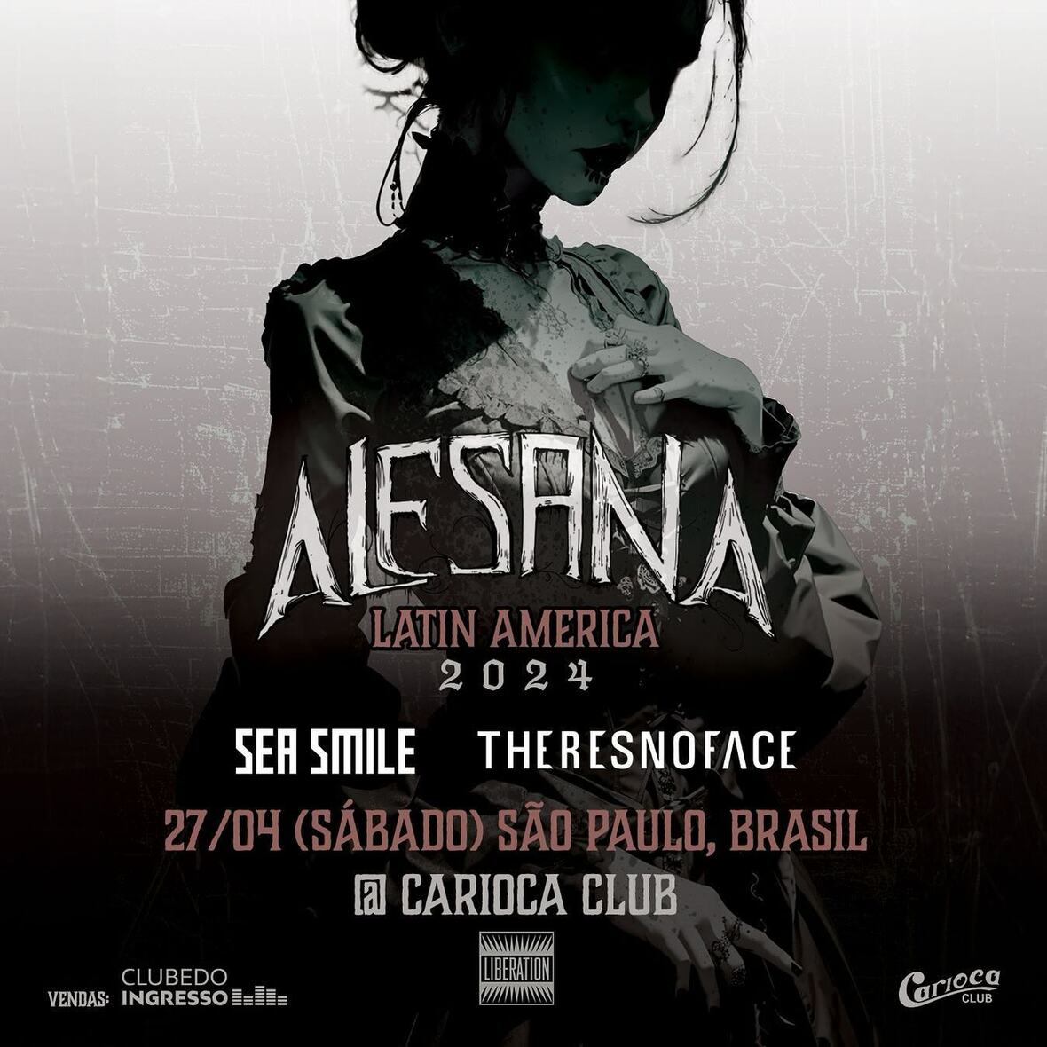 Alesana volta a São Paulo com turnê dos 20 anos de carreira