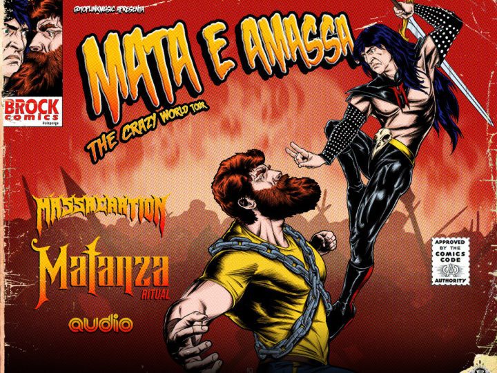 Matanza Ritual e Massacration levam turnê Mata e Massa para São Paulo