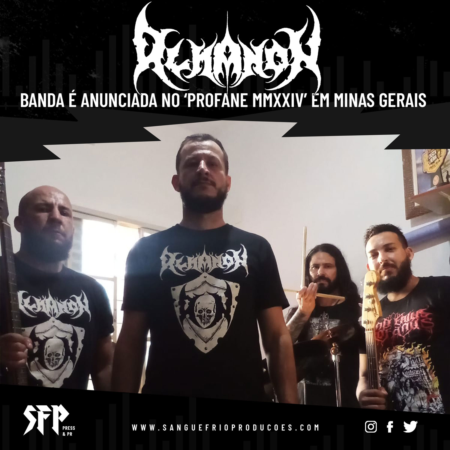 ALMANON: Festival ‘Profane MMXXIV’ é anunciado em Minas Gerais – todos os detalhes AQUI!