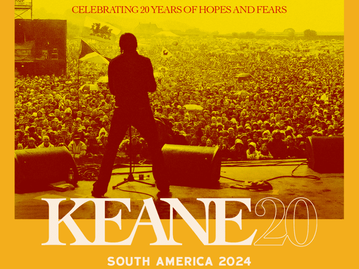 Keane anuncia turnê na América do Sul em 2024