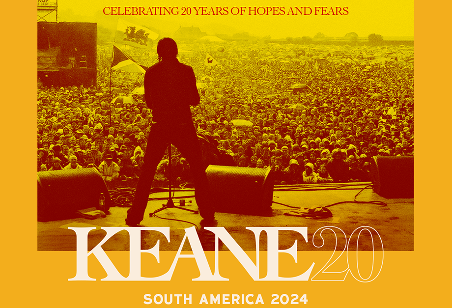 Keane anuncia turnê na América do Sul em 2024