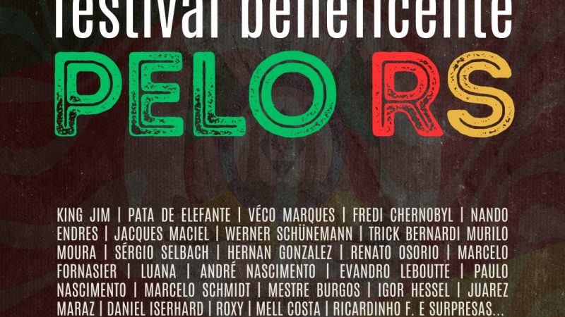 Grande nomes do rock gaúcho juntam-se para festival beneficente dia 31 de maio, em Porto Alegre