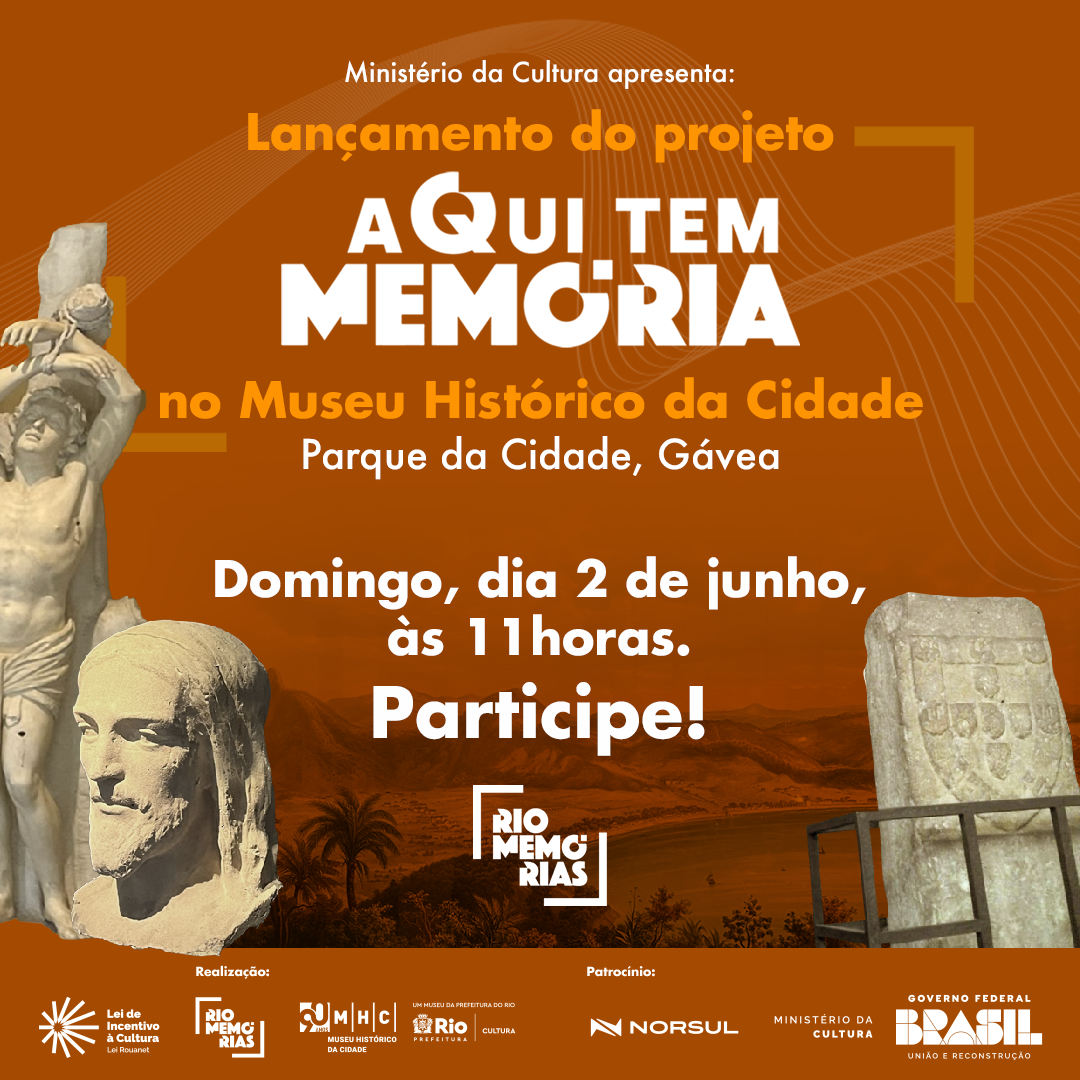 Projeto “Aqui tem Memória” lança nova etapa em celebração aos 90 anos do Museu Histórico da Cidade