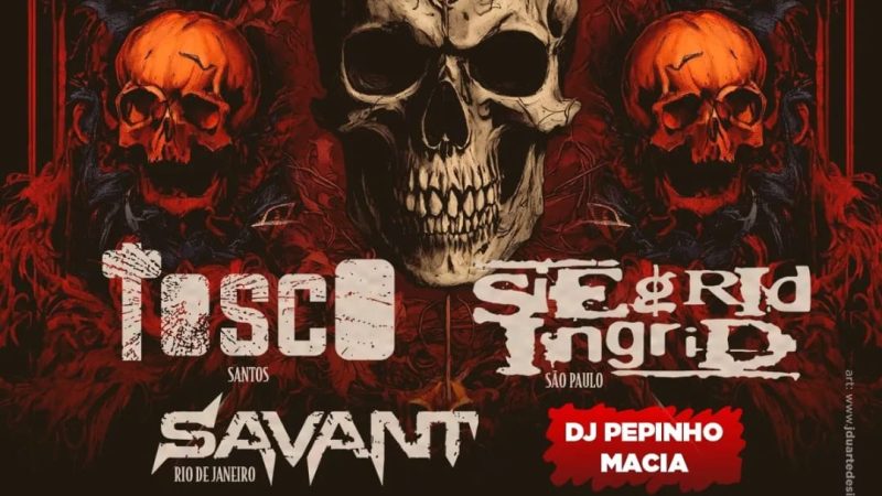 Savant traz “Savant Attack Tour” para o Estado de SP com shows em Santos e São José dos Campos neste fim de semana