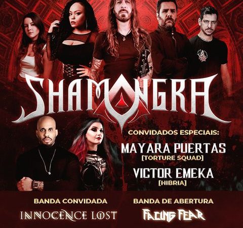 Shamangra fará show neste sábado no Rio de Janeiro com Innocence Lost e Facing Fear