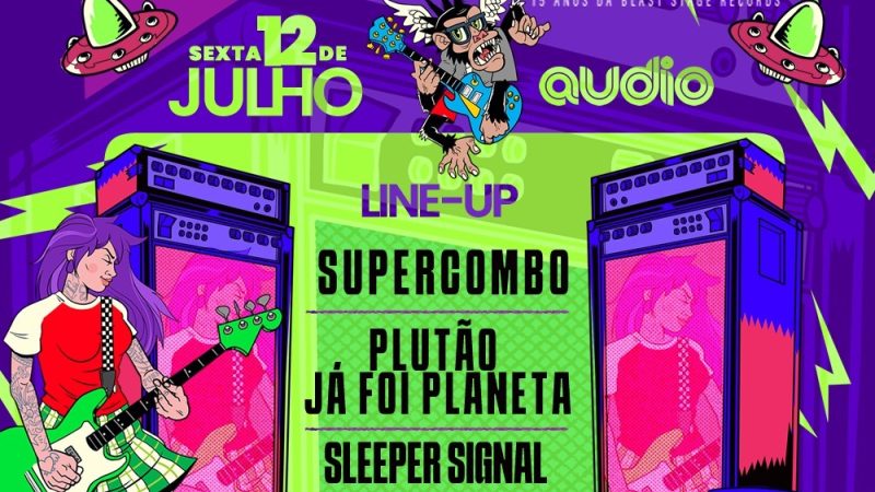 Blast Party chega a São Paulo com Supercombo, Plutão Já Foi Planeta e mais bandas 