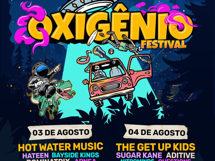 Oxigênio Festival 2024 confirma The Get Up Kids e Hot Water Music como bandas principais