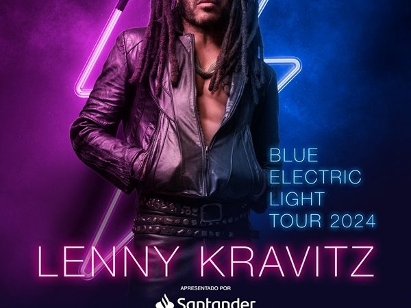 Lenny Kravitz anuncia data no Brasil da turnê mundial Blue Electric Light Tour 2024