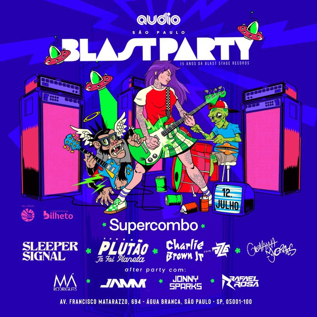 Blast Party em São Paulo anuncia a sensação Giovanna Moraes e + atrações