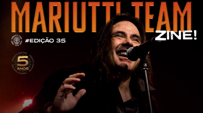 Andre Matos e Stratosphere Project são destaques na capa da 35ª Edição do Mariutti Team Zine