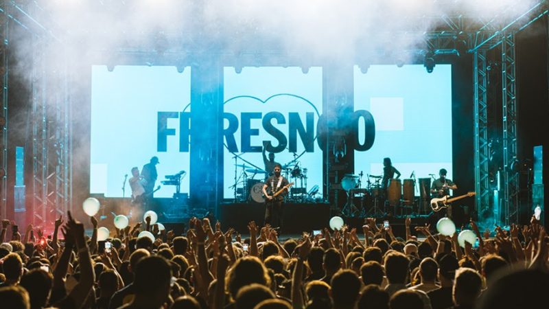 Fresno apresenta turnê EU NUNCA FUI EMBORA no Rock in Sanca, em São Caetano do Sul