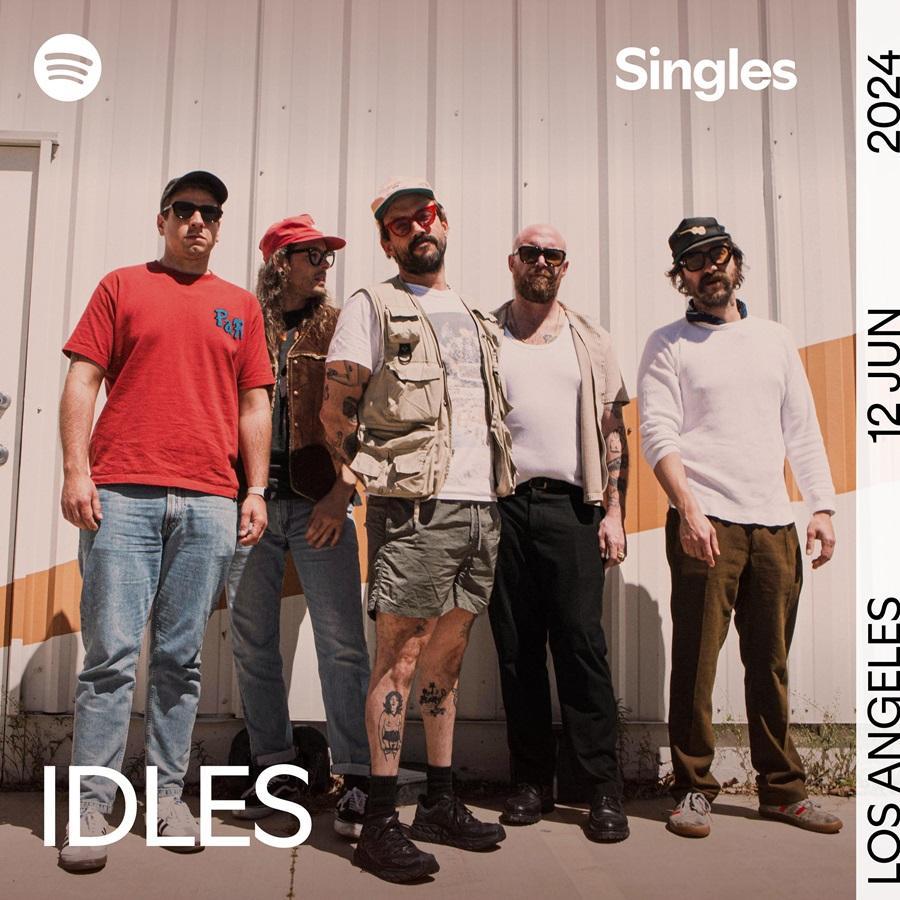 IDLES no Spotify Singles