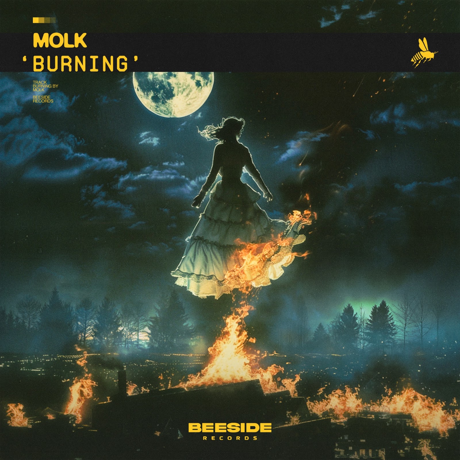 MOLK lança o single “Burning”, pela Beeside Records