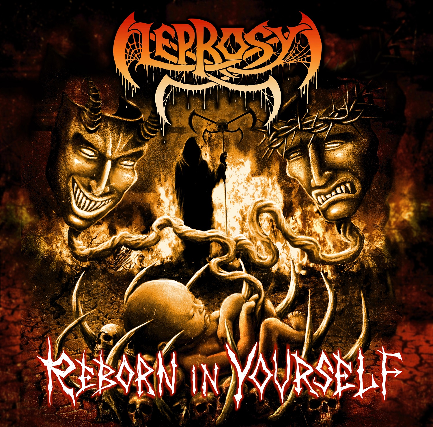 LEPROSY: Novo álbum, “Reborn In Yourself”, será lançado neste mês de julho