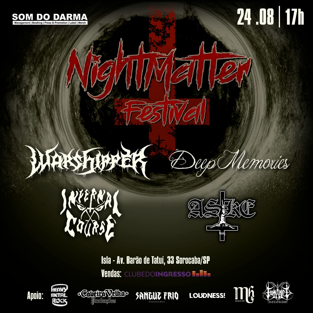 Nightmatter Festival pretende reunir o que há de mais relevante no metal extremo do interior paulista