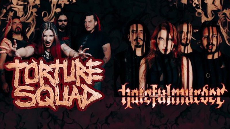 HATEFULMURDER e TORTURE SQUAD juntos em show exclusivo